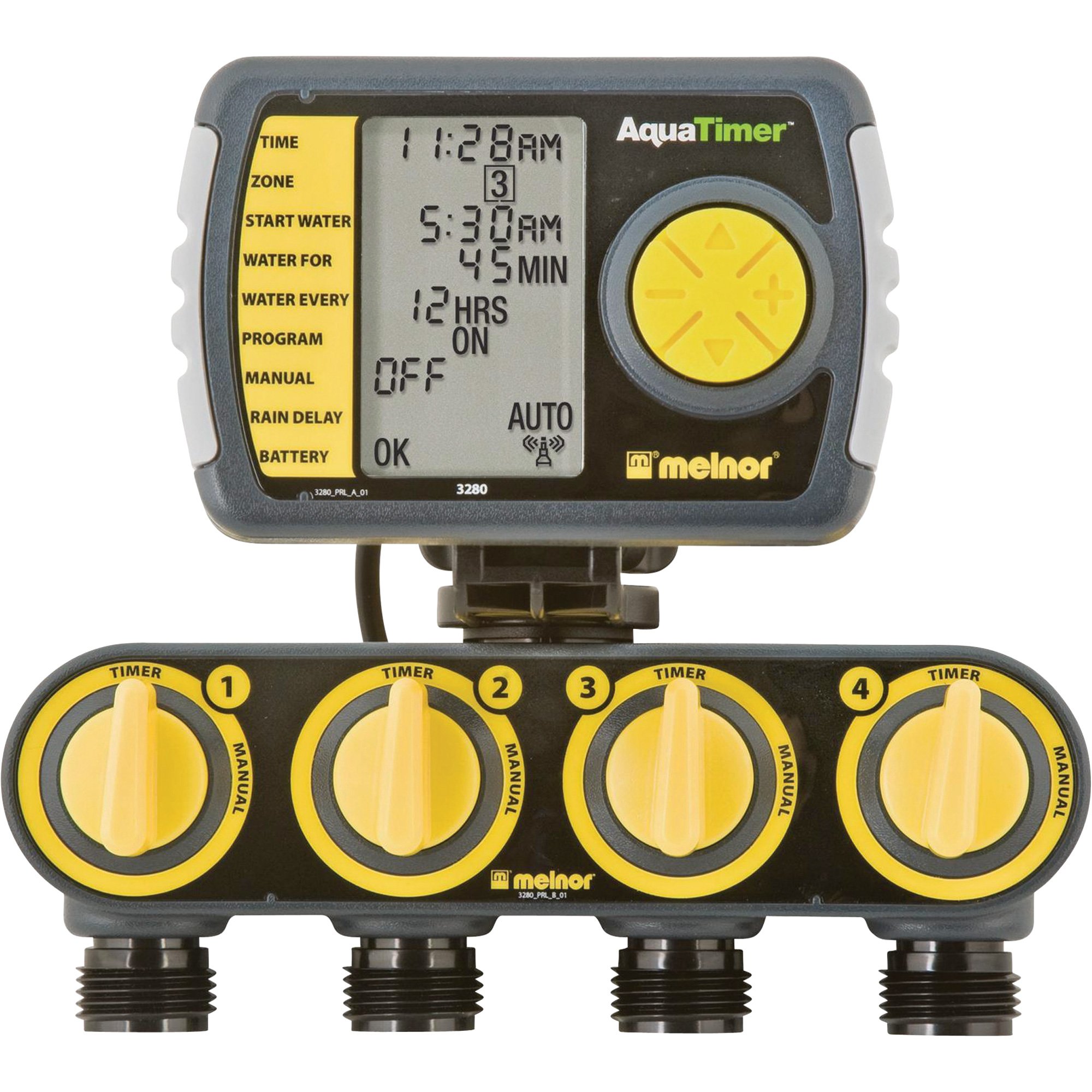 Melnor Four Zone Water Timer, Model# 3280